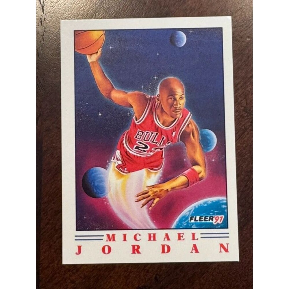 Michael Jordan 1991 Fleer Illustrations 2 of 6